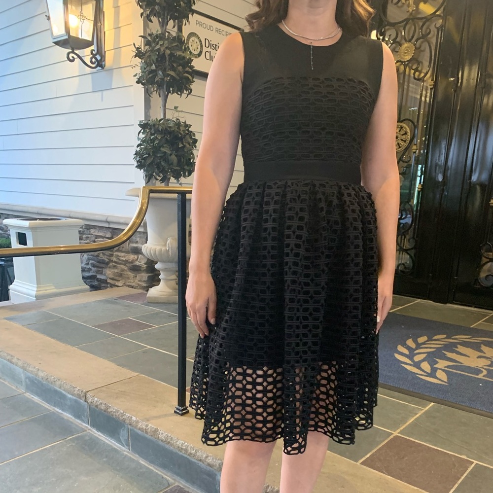 Black cocktail dress-maje